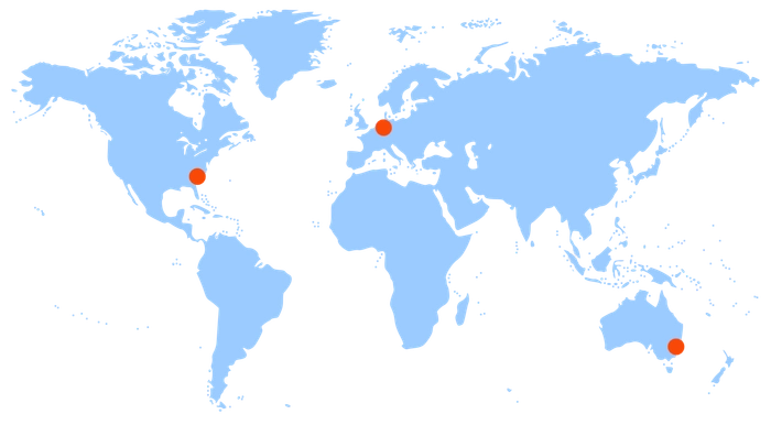 Gitana Regional Availability